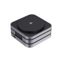 XD Xclusive Terra RCS recycled aluminium foldable 3-in-1 15W charger