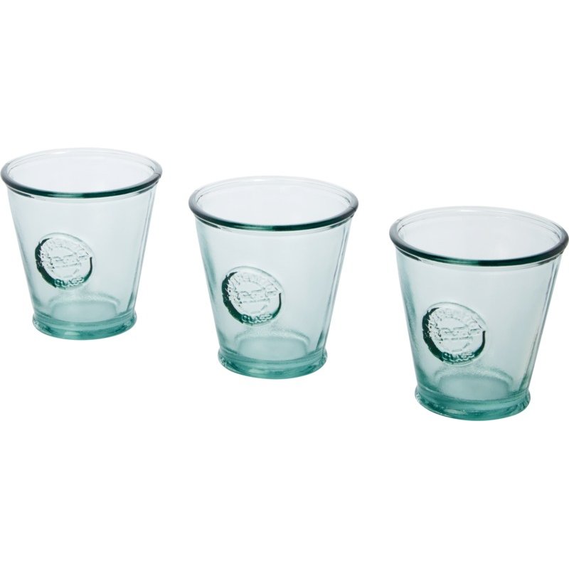 Authentic Copa driedelige set van 250 ml gerecycled glas
