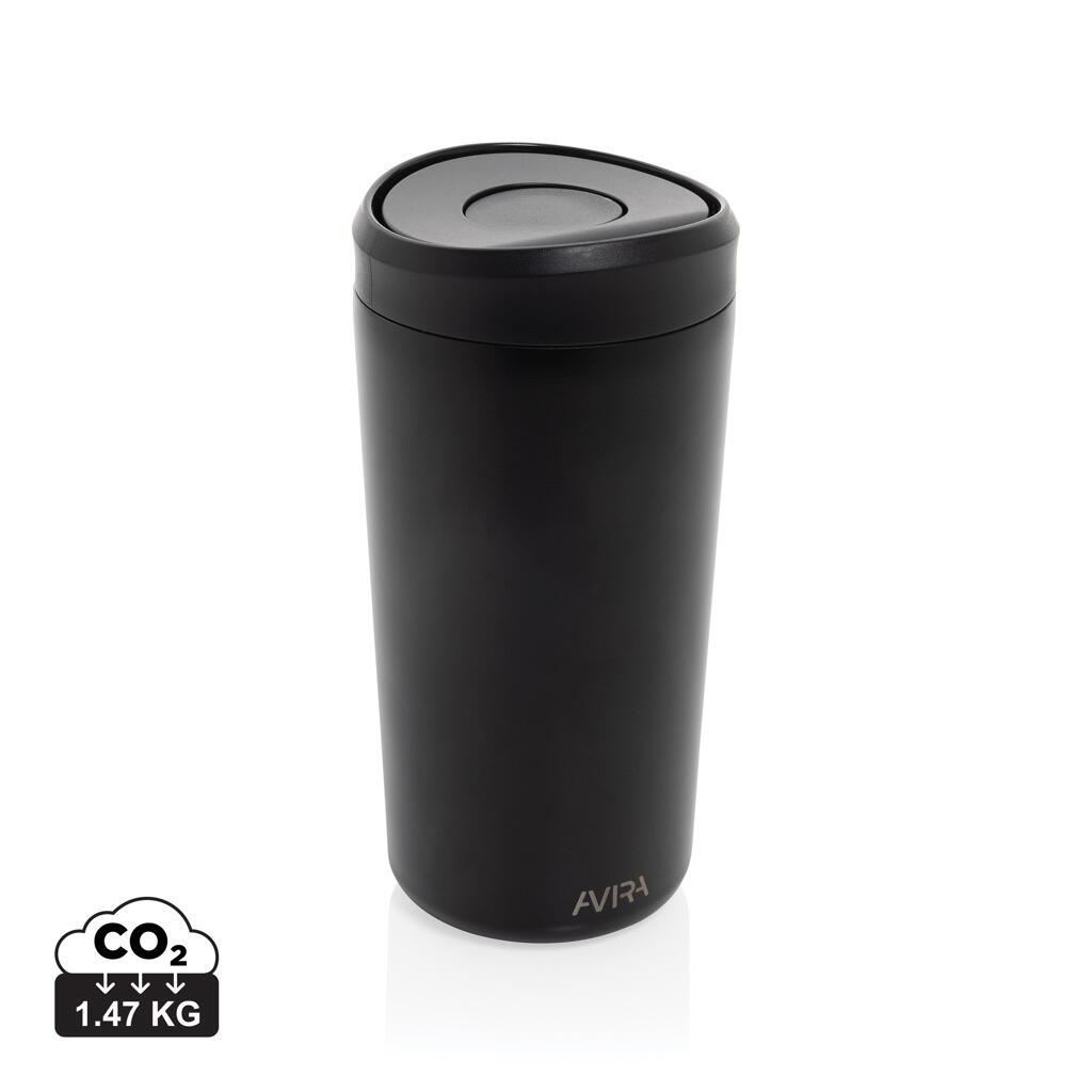 Avira Alix RCS recycled roestvrij staal klik drinkbeker 400ML