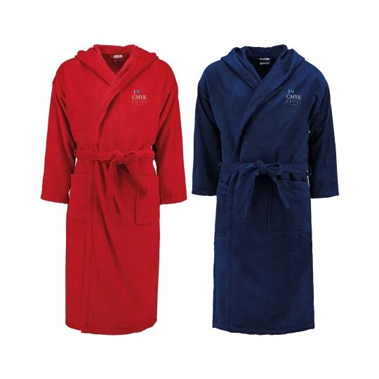 Printed bathrobes Have your logo embroidered PrintSimple