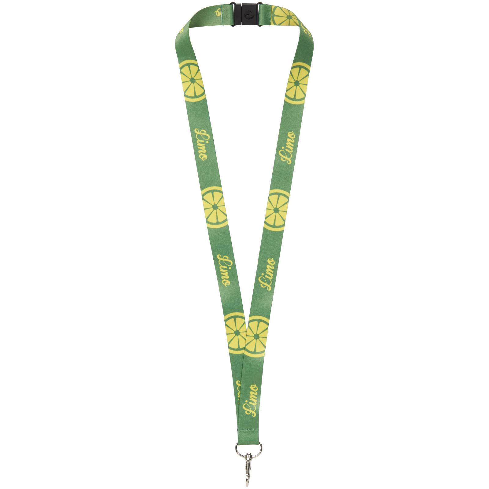 Bullet Addie full-color lanyard with safety breakaway 25mm