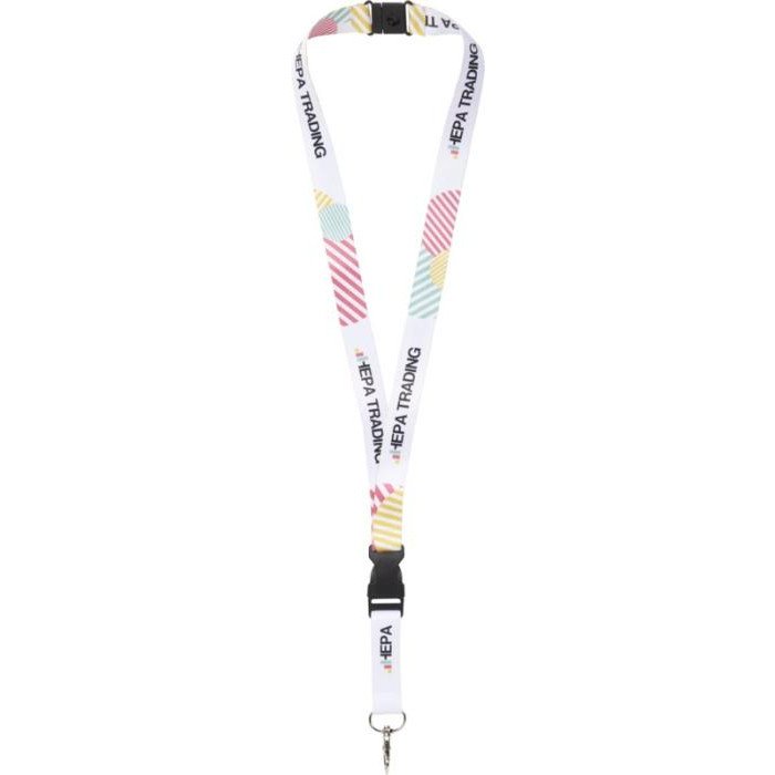 Bullet Balta full-color lanyard met safety breakaway en gesp 10mm