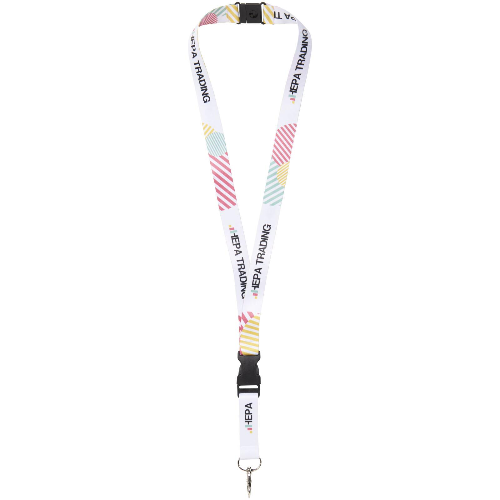 Bullet Balta full-color lanyard with safety breakaway and buckle 25mm