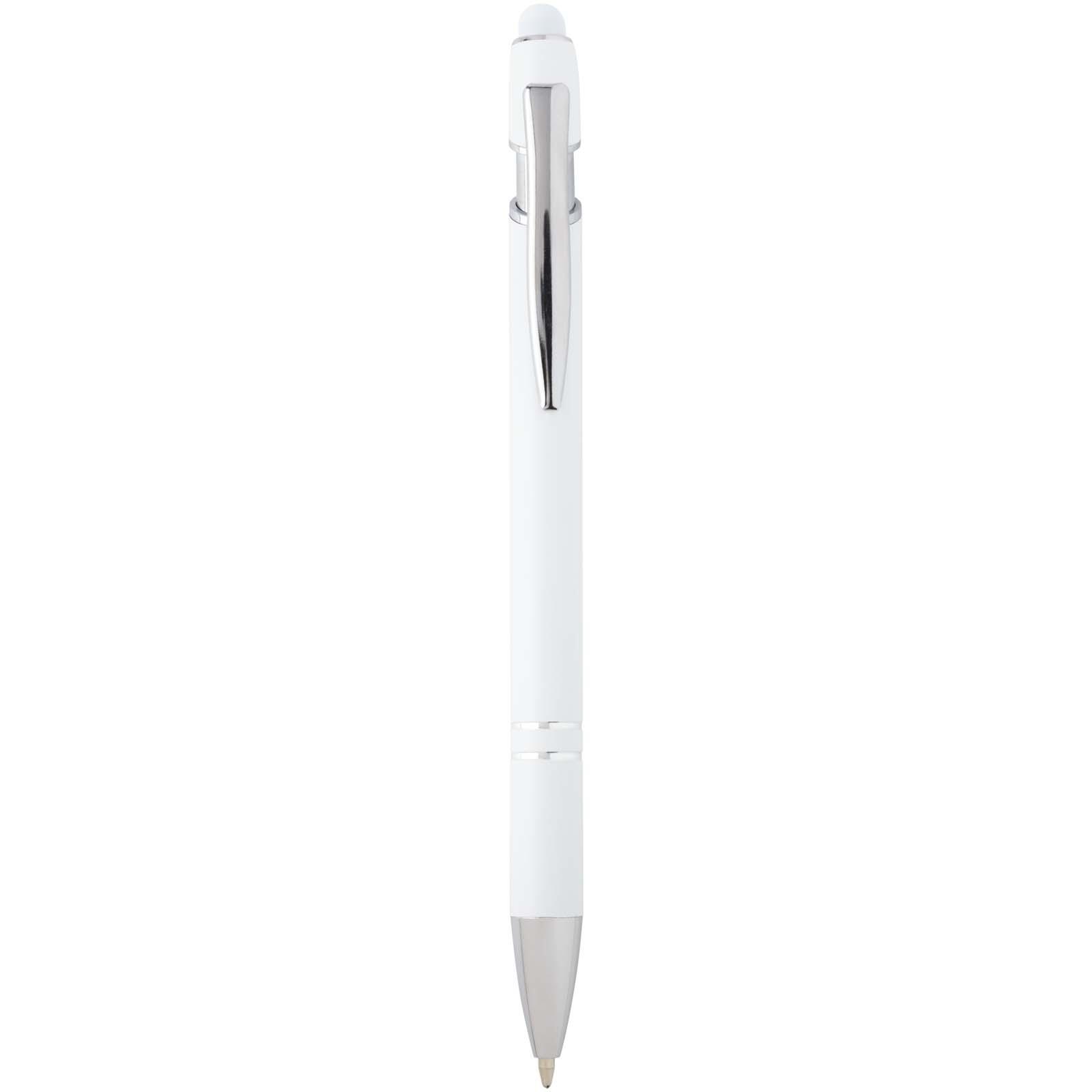 Bullet Kish Kugelschreiber mit silbernem Finish, schwarze Tinte