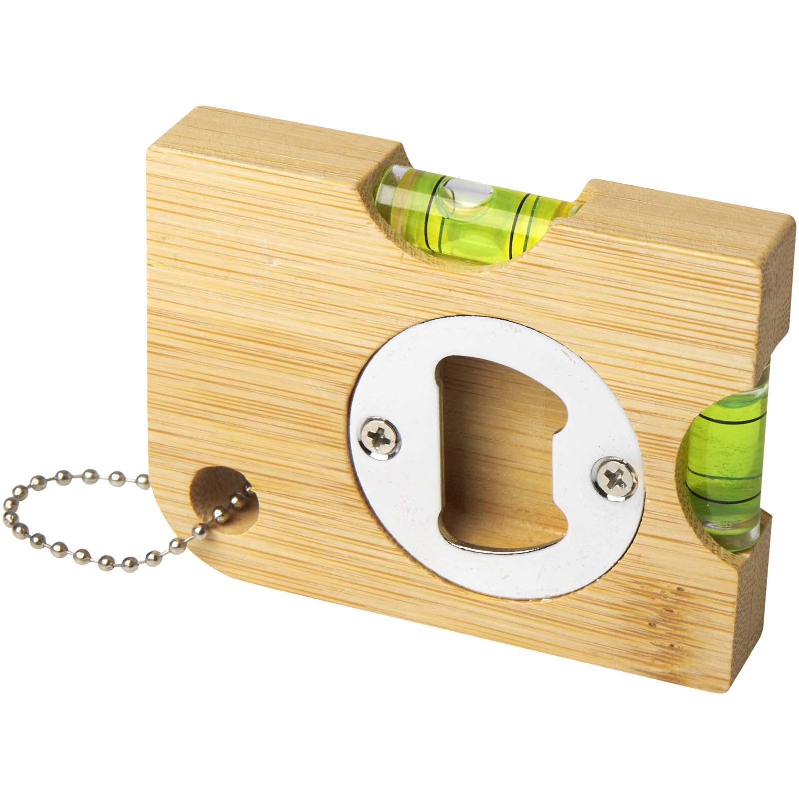 Bullet Levo ouvre-bouteille en bambou avec niveau