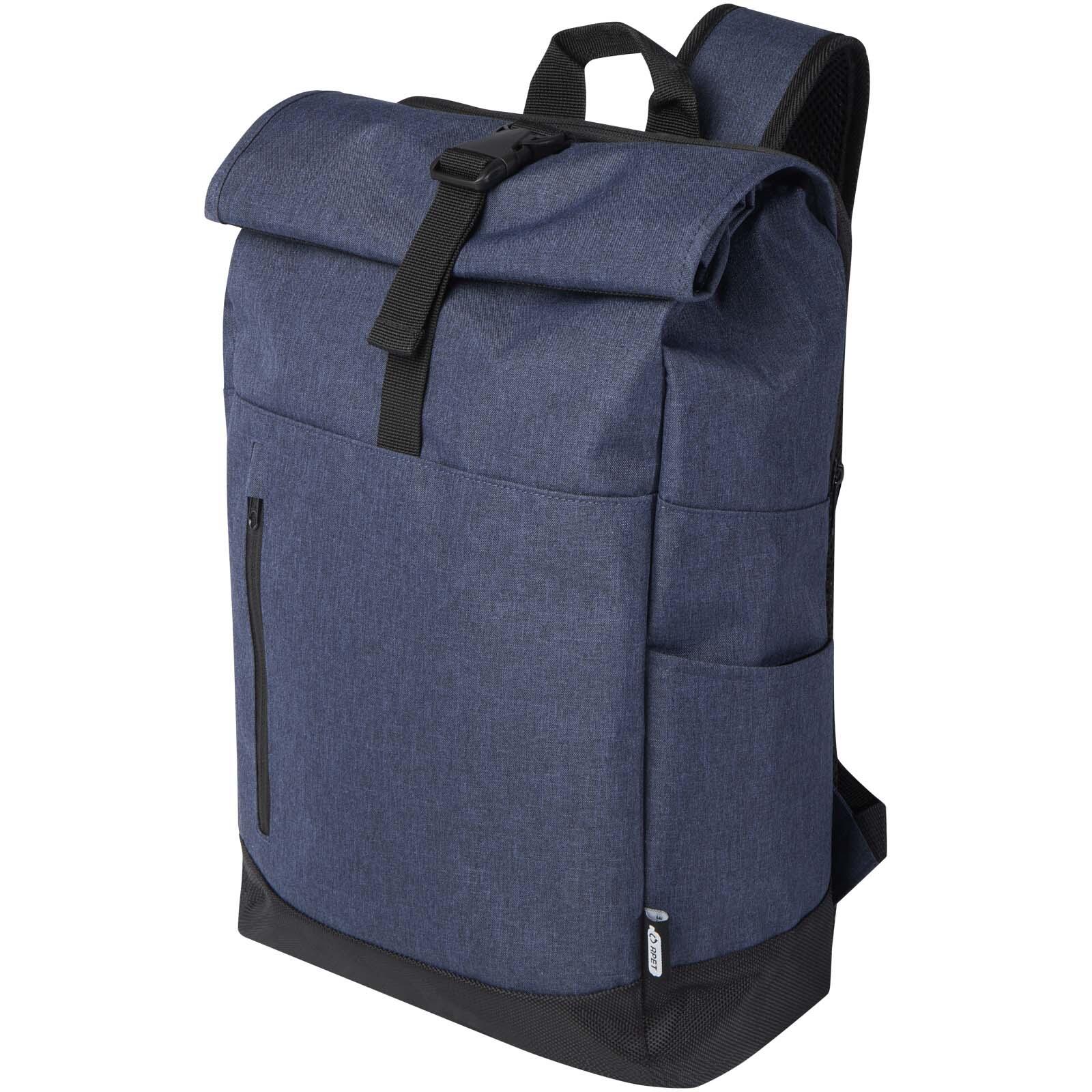 Bullet Libra 15,6 inch GRS gerecycled oprolbare laptop rugzak 12L