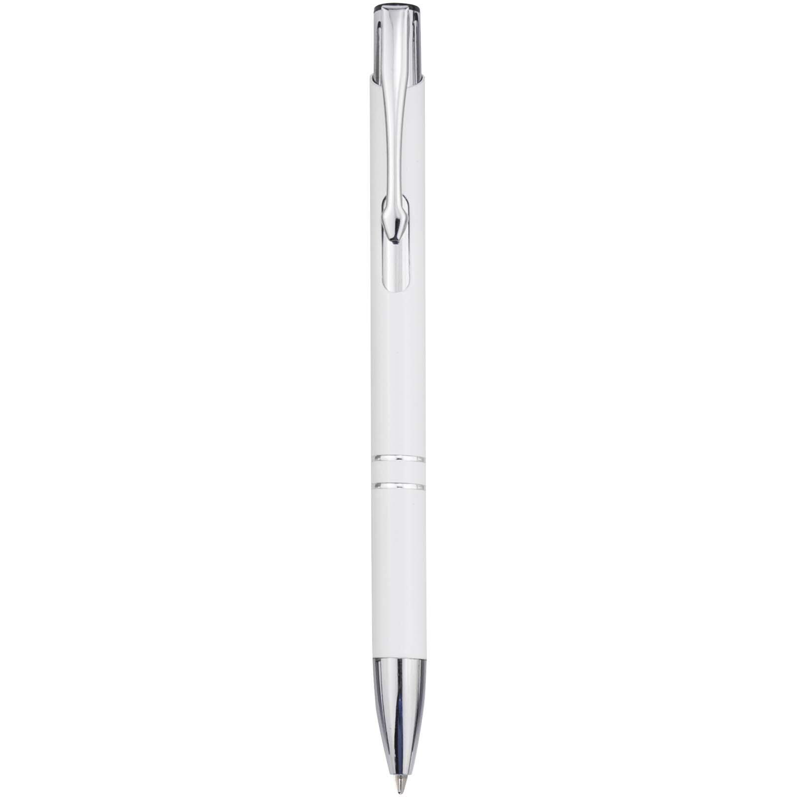 Bullet Moneta stylo à bille en aluminium recyclé, encre bleue