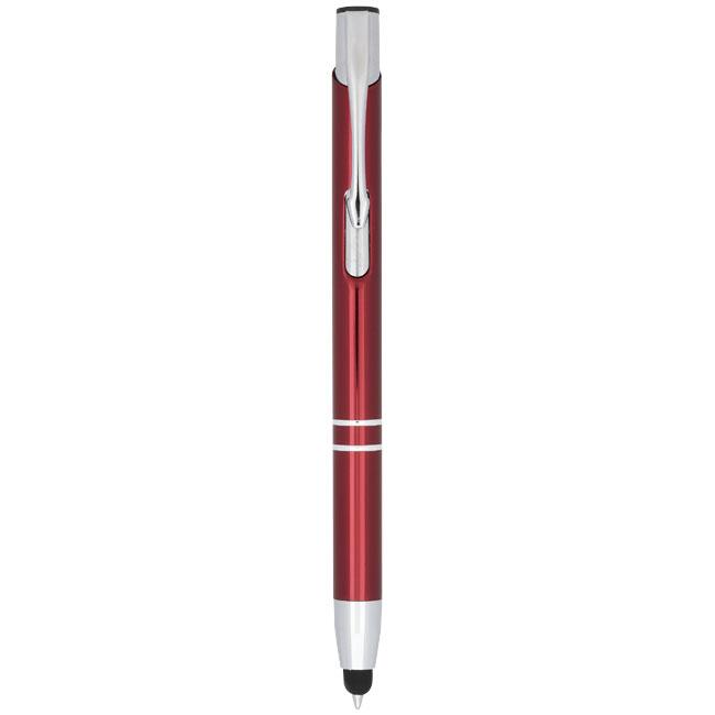Bullet Moneta stylus ballpoint pen, blue ink