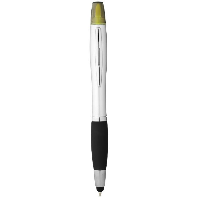 Bullet Nash marker stylus ballpoint pen, black ink
