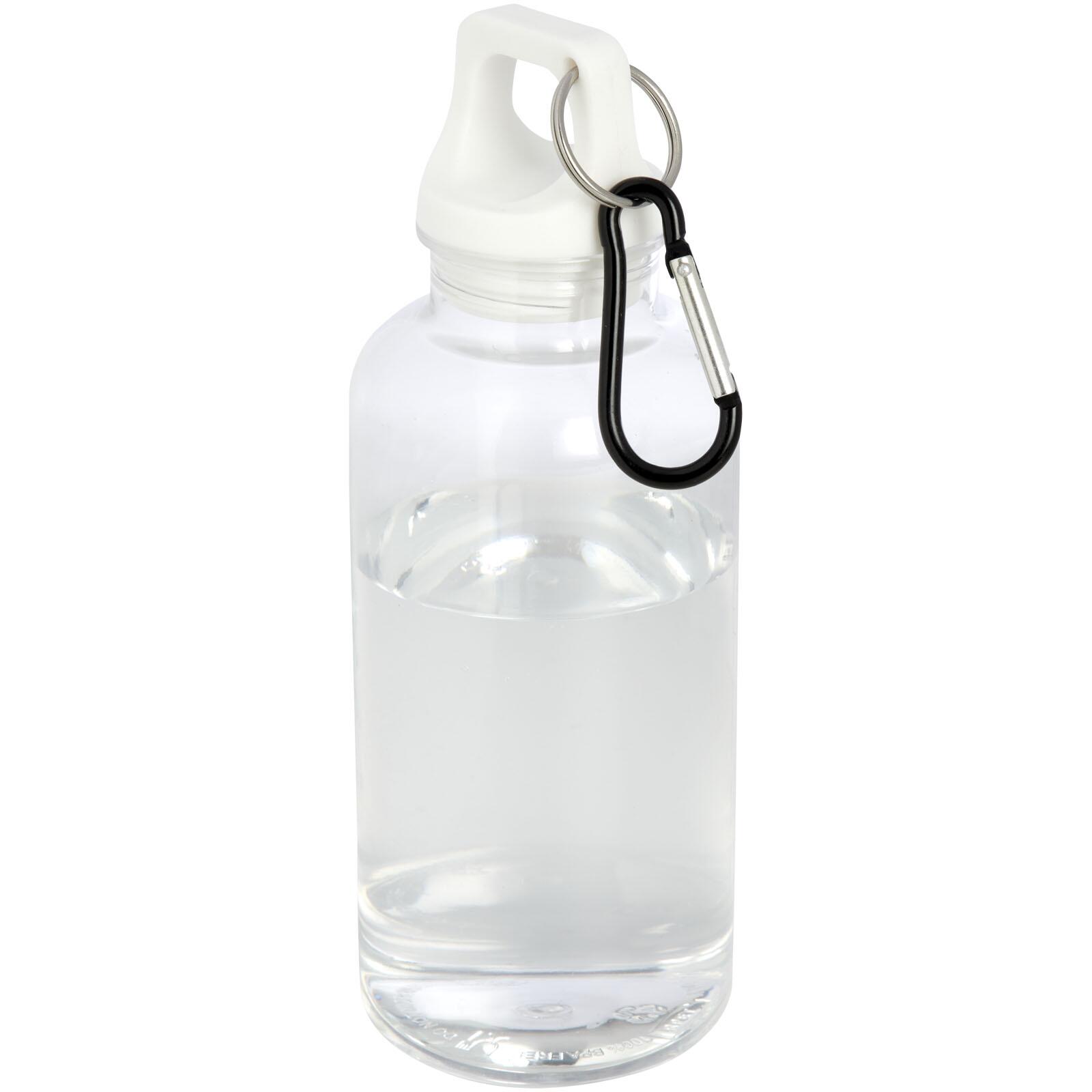 Bullet Oregon 400 ml RCS-zertifizierte Trinkflasche aus recyceltem Kunststoff mit Karabiner