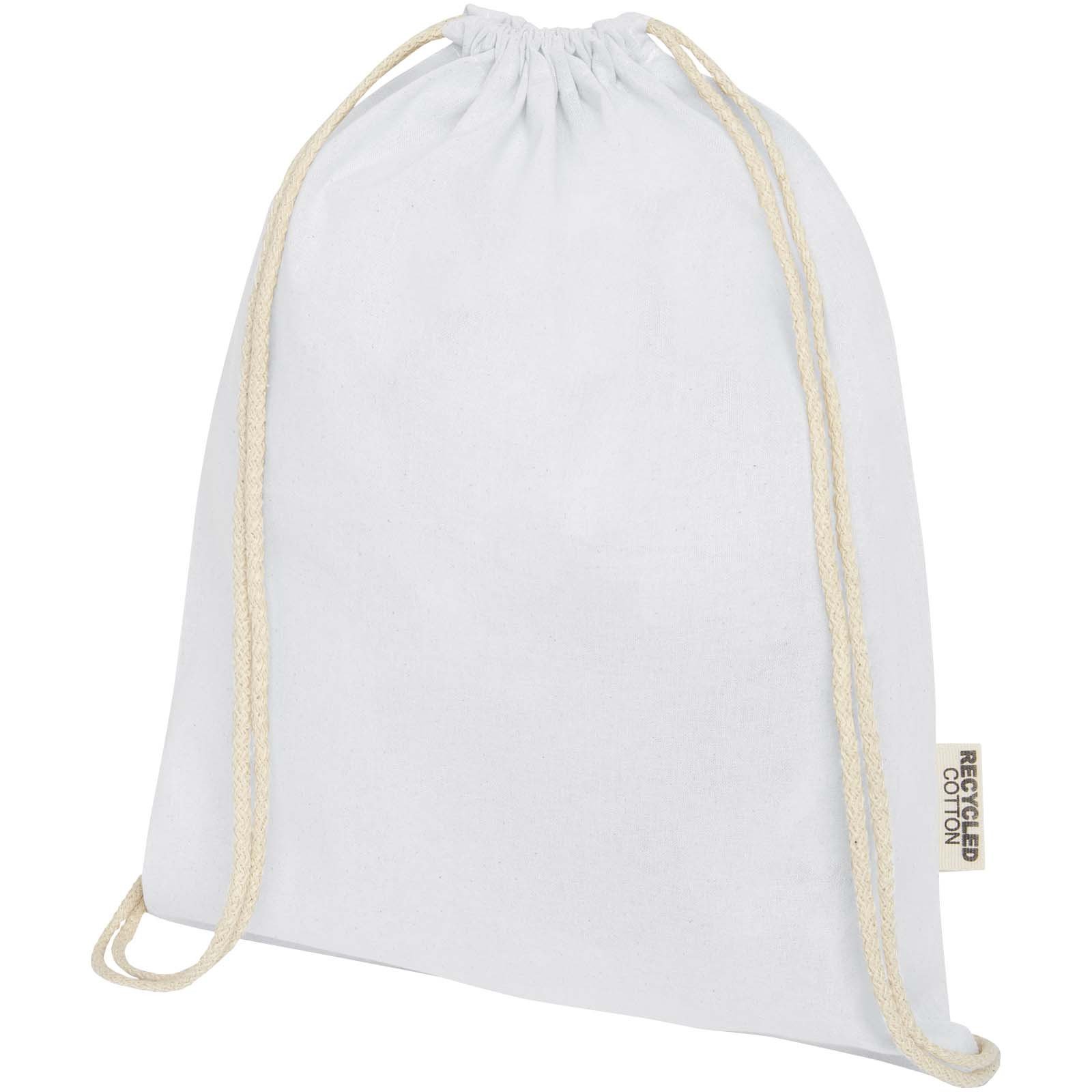 Bullet Oregon sac à dos en coton recyclé 140 g/m² certifié GRS avec cordon de serrage