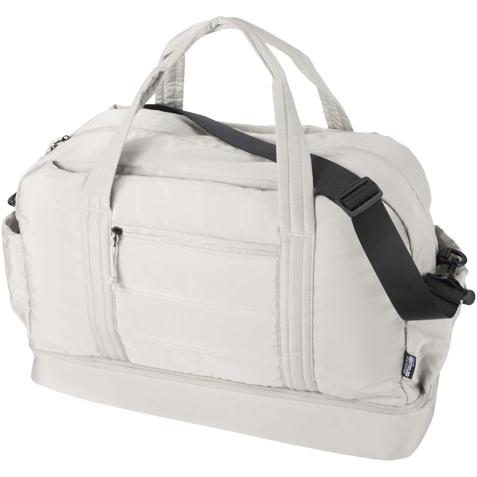 Bullet Puffer GRS recycled duffel bag with insulated bottom 30L