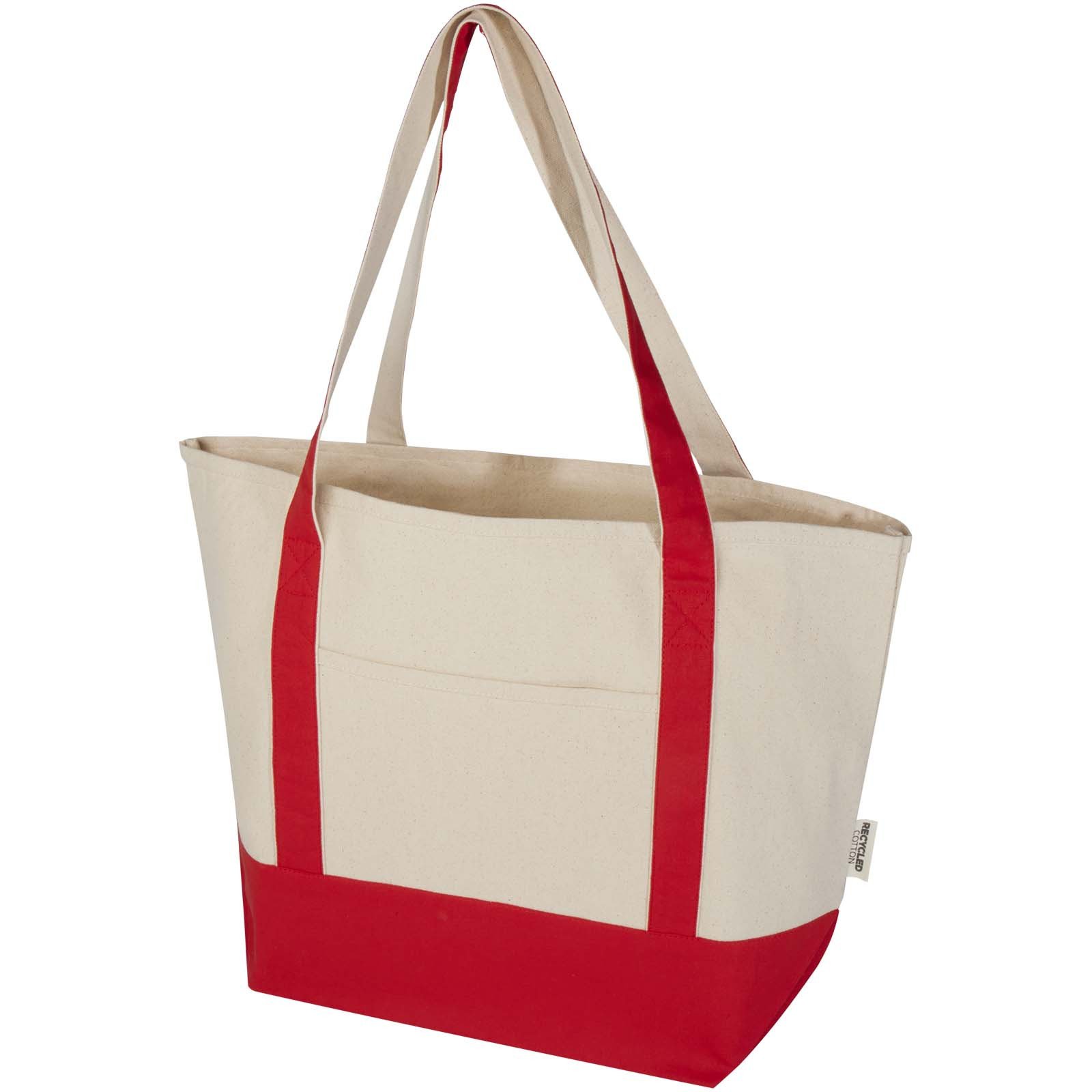 Bullet Sam 320 g/m² Tote Bag aus GRS recycelter Baumwolle 15L