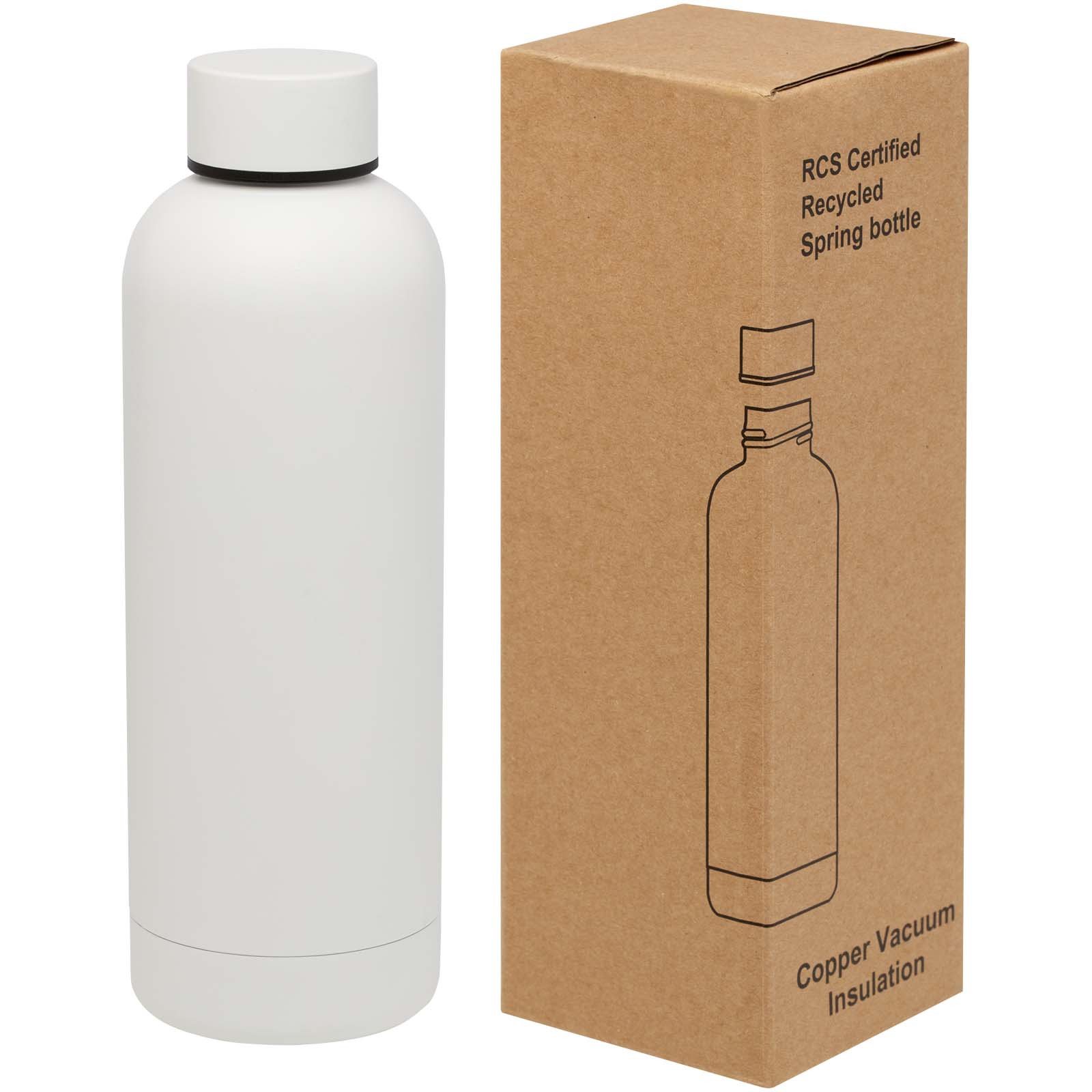 Bullet Spring 500 ml RCS certified recycled stainless steel copper vacuum insulated bottle