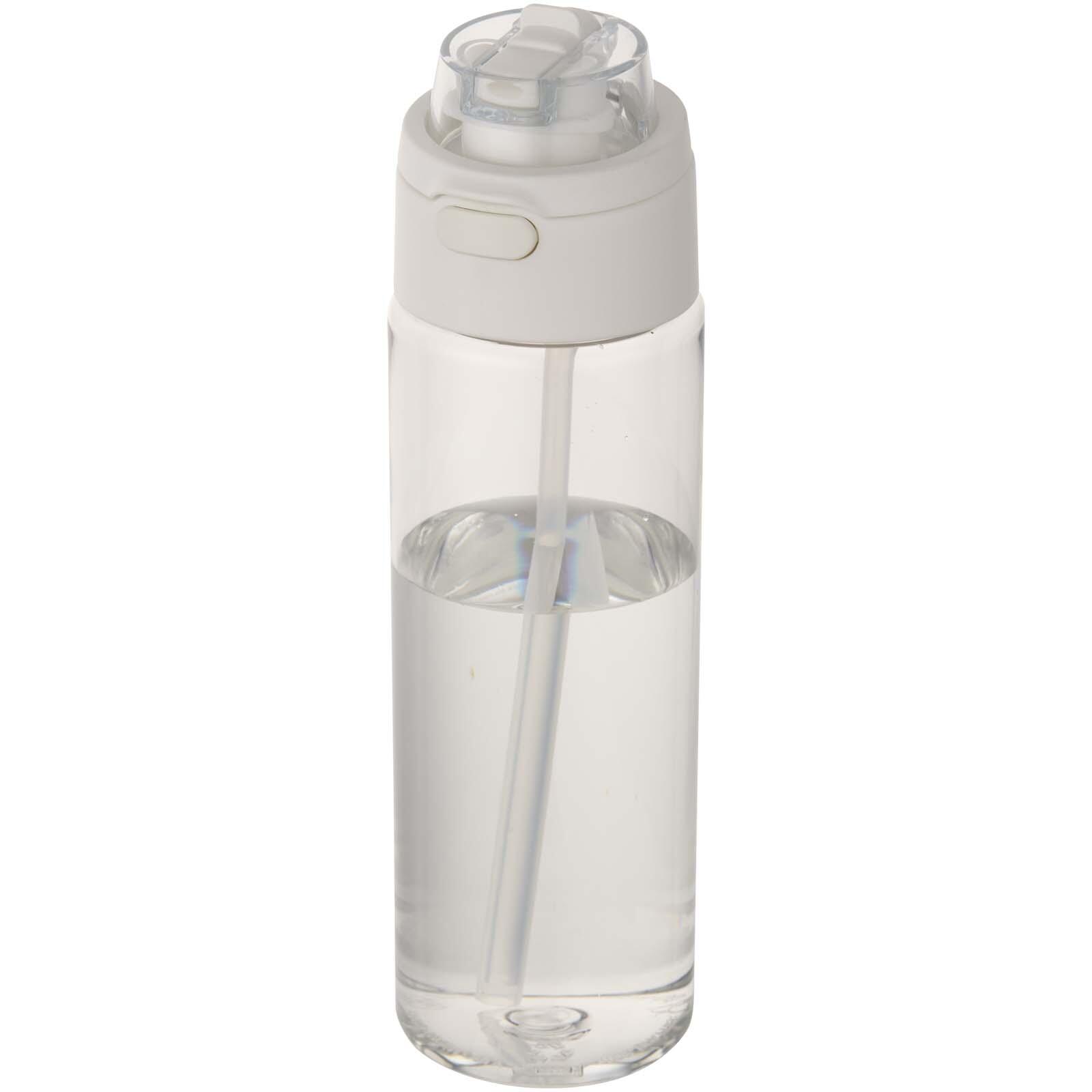 Bullet Theron 700 ml Trinkflasche aus rKunststoff mit Multifunktionsdeckel und Klappstrohhalm
