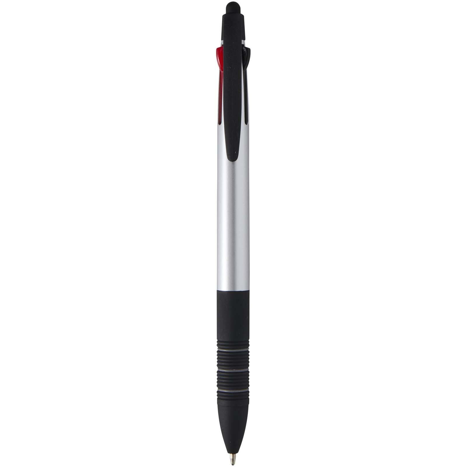 Bullet Trine stylo à bille recyclé RCS 3 encres avec stylet