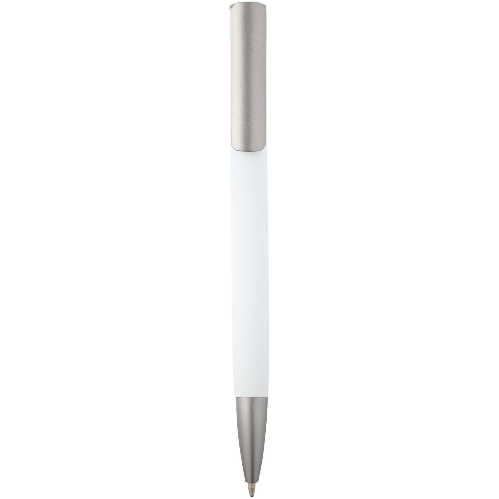 Bullet Ziguur stylo à bille en aluminium recyclé, encre noire