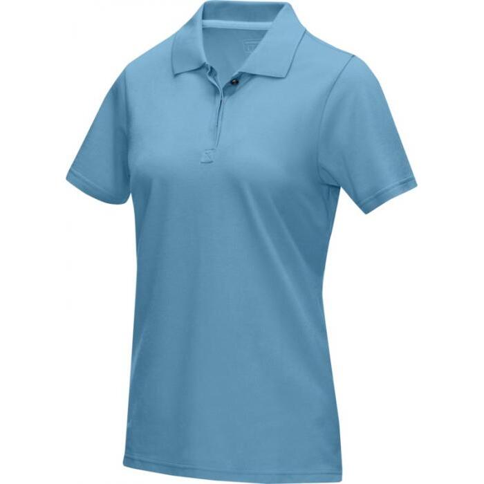 Elevate NXT Graphite Poloshirt aus Bio-Textilien für Damen