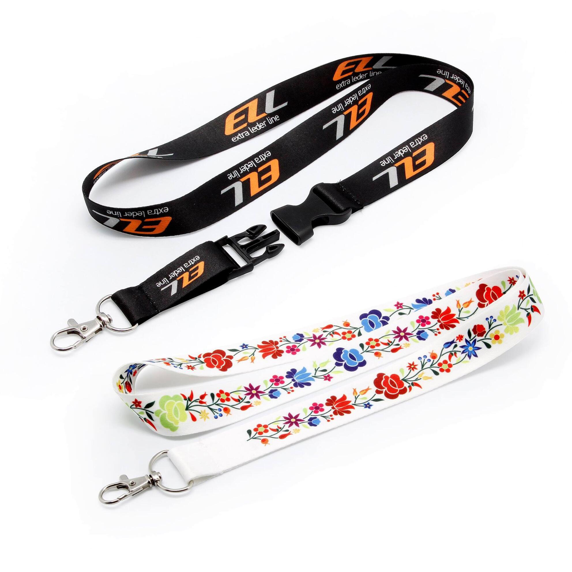 Full-color lanyards