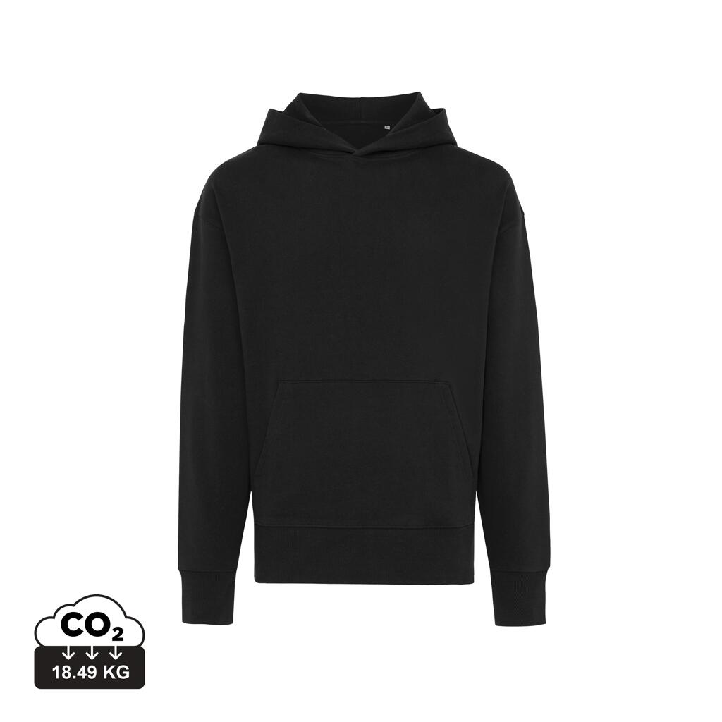 iqoniq Yoho entspannter Kapuzenpullover aus recycelter Baumwolle