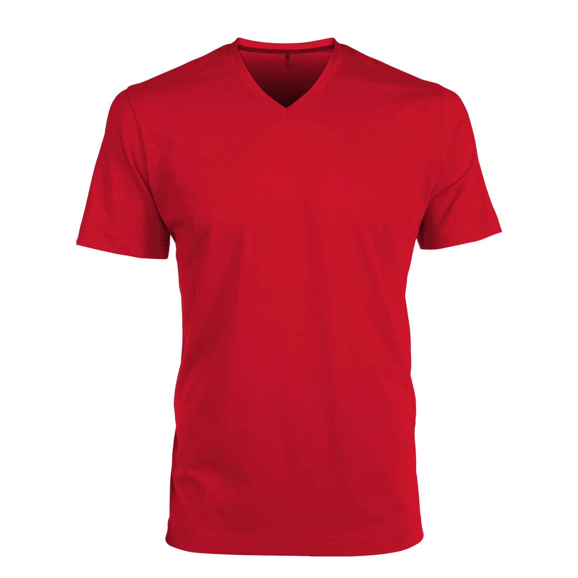 Kariban V-neck T-shirt für Herren