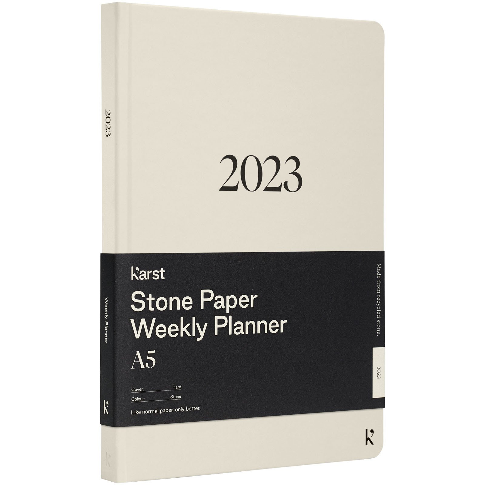 K'arst A5 Wochenplaner mit Hardcover