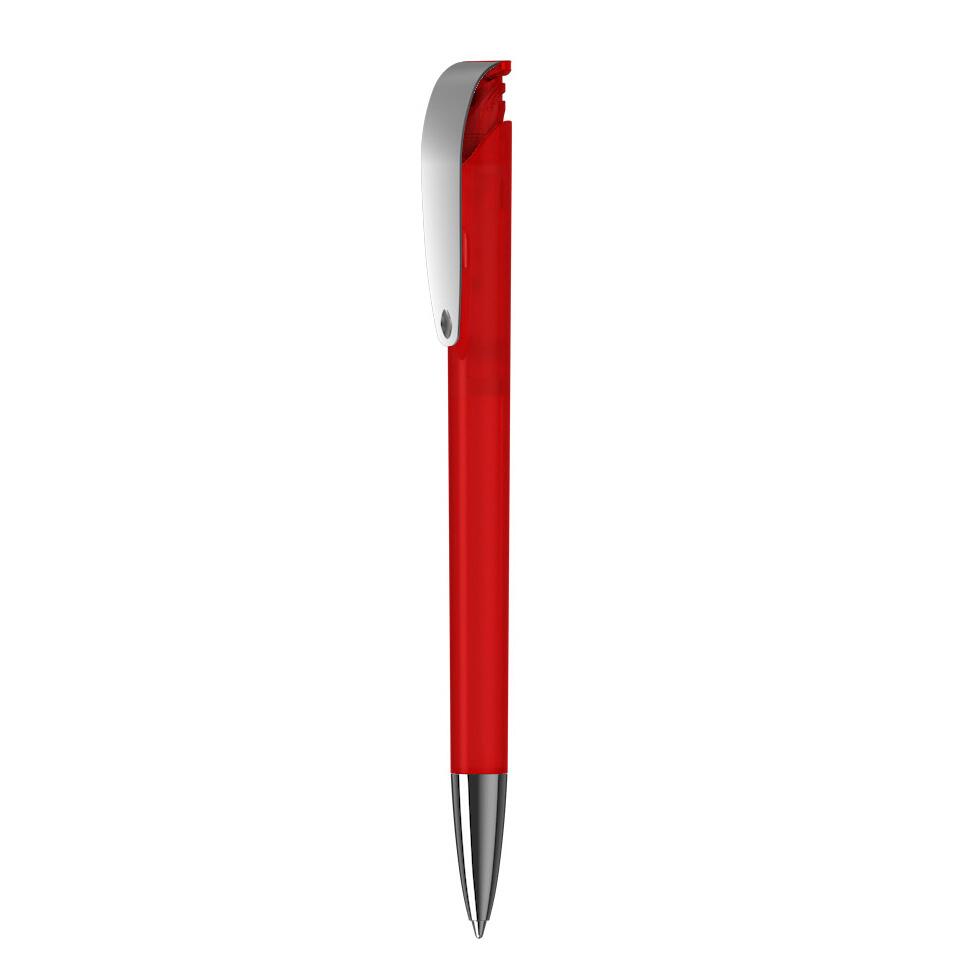 Klio Jona transparent pen, metal tip & clip