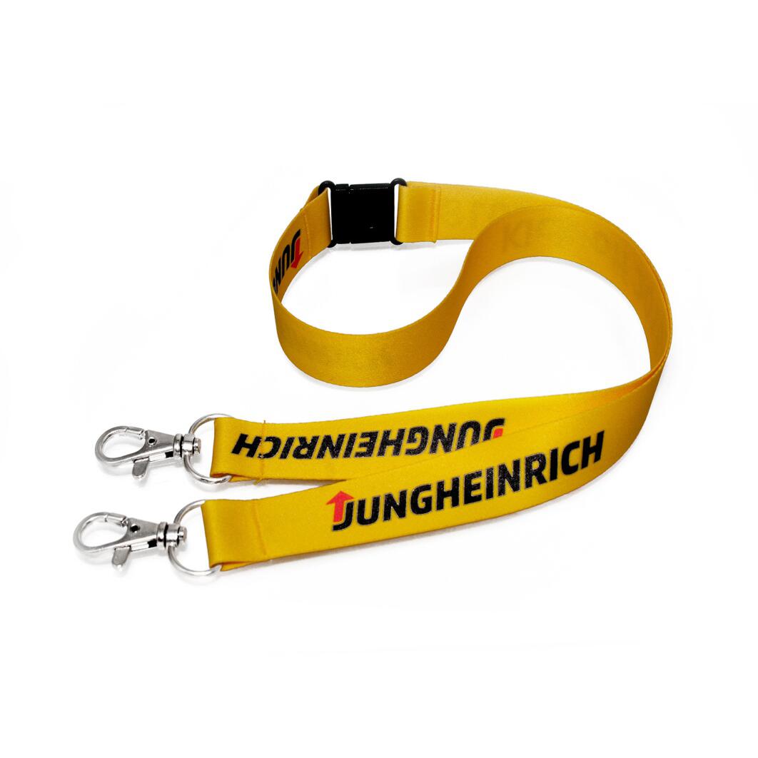 Lanyard with 2 hooks
