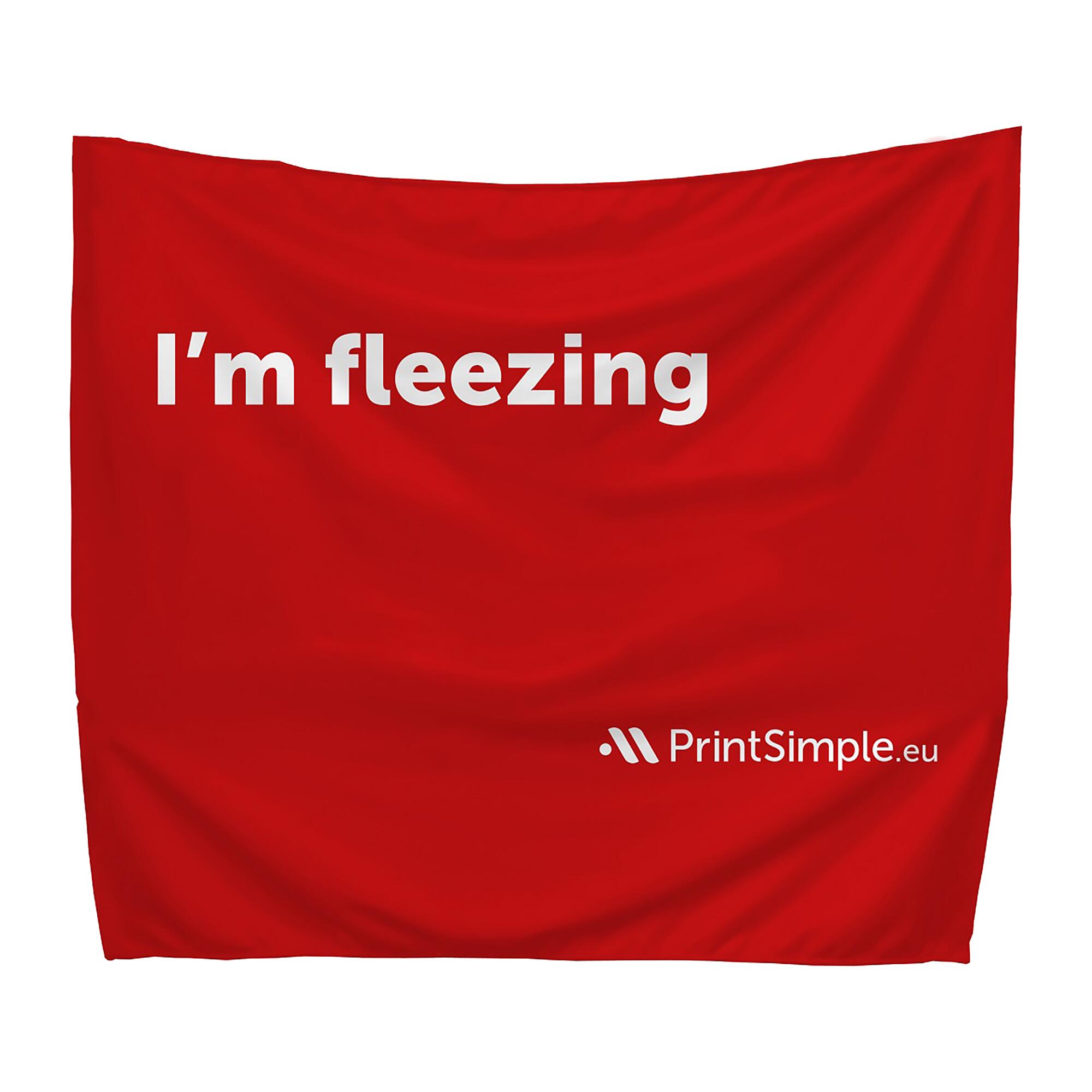 Leza small advertising blanket