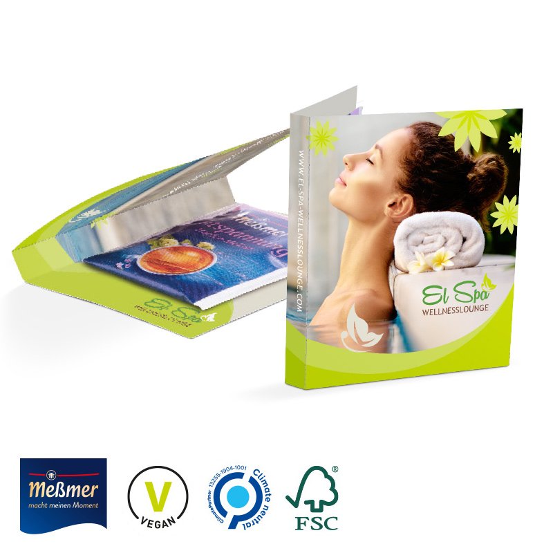 Meßmer thee promotiekaartje