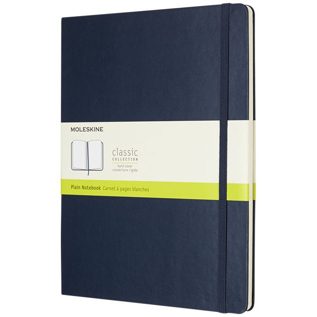 Moleskine A4 hard cover notebook, plain PrintSimple