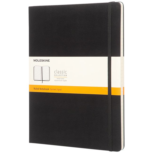 Moleskine A4 hard cover notitieboek, gelinieerd | PrintSimple