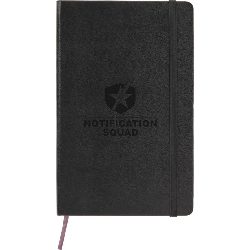 Moleskine A5 hard cover notebook, squared PrintSimple