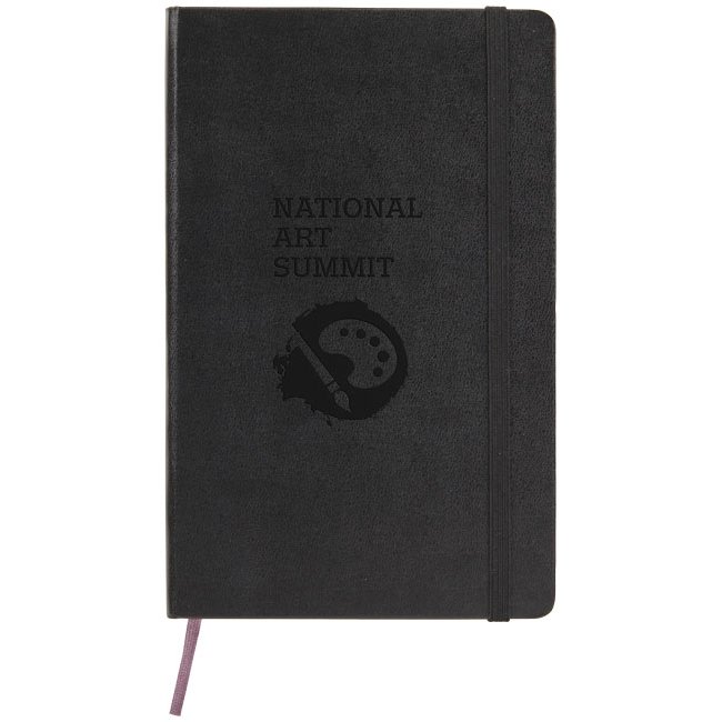 Moleskine A5 hard cover notitieboek, gestipt PrintSimple