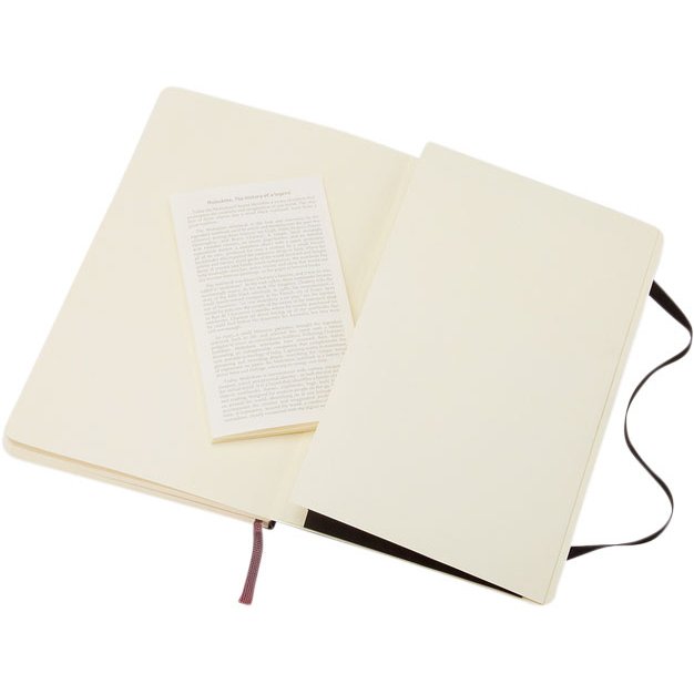 Moleskine A5 soft cover notebook, ruled PrintSimple