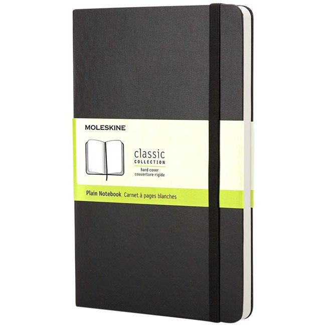 Moleskine Classic A6 carnet de notes à  couverture rigide, blanc Moleskine Classic A6 carnet de notes à  couverture rigide, blanc
