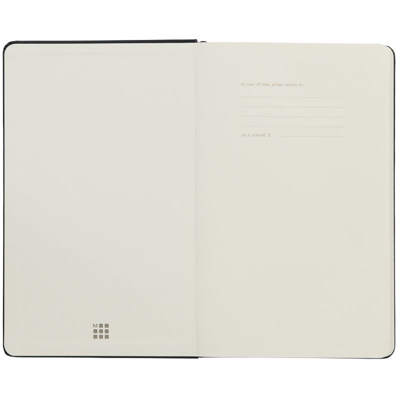Moleskine A6 hard cover notebook, ruled PrintSimple