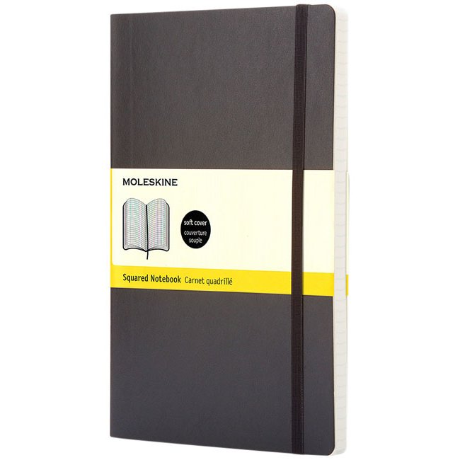 Moleskine Classic PK soft cover notebook, squared PrintSimple