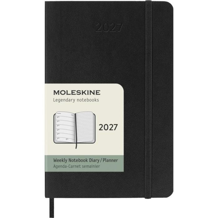 Moleskine Softcover 12 Monate Taschen-Wochenplaner