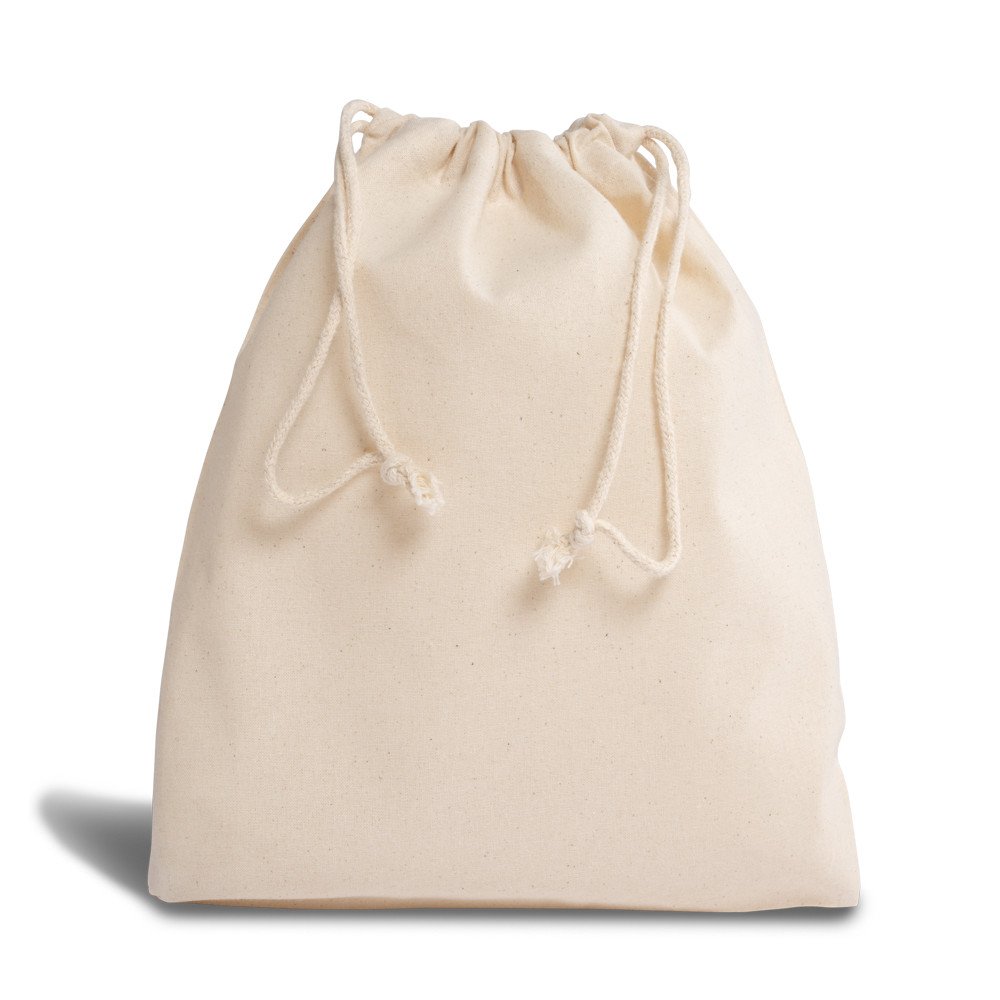 Premium 155 g/m² pochette à cordon en coton 25 x 30 cm - OEKO-TEX Premium 155 g/m² pochette à cordon en coton 25 x 30 cm - OEKO-TEX