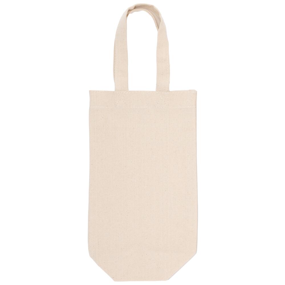 Premium 300g/m² canvas bag made for bottles - OEKO-TEX