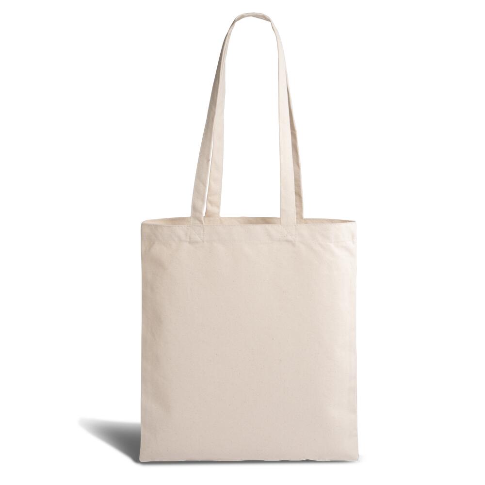 Premium 330g/m² sac fourre-tout en toile avec longues poignées - OEKO-TEX