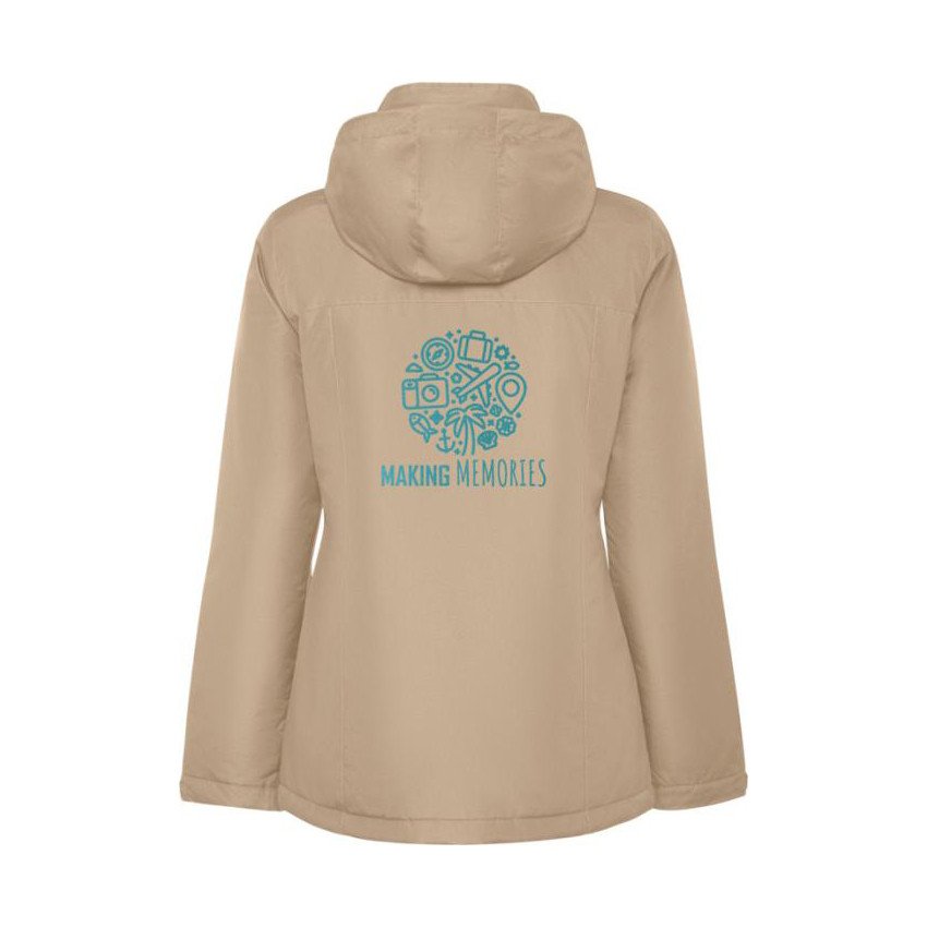 Roly America padded women's parka jacket