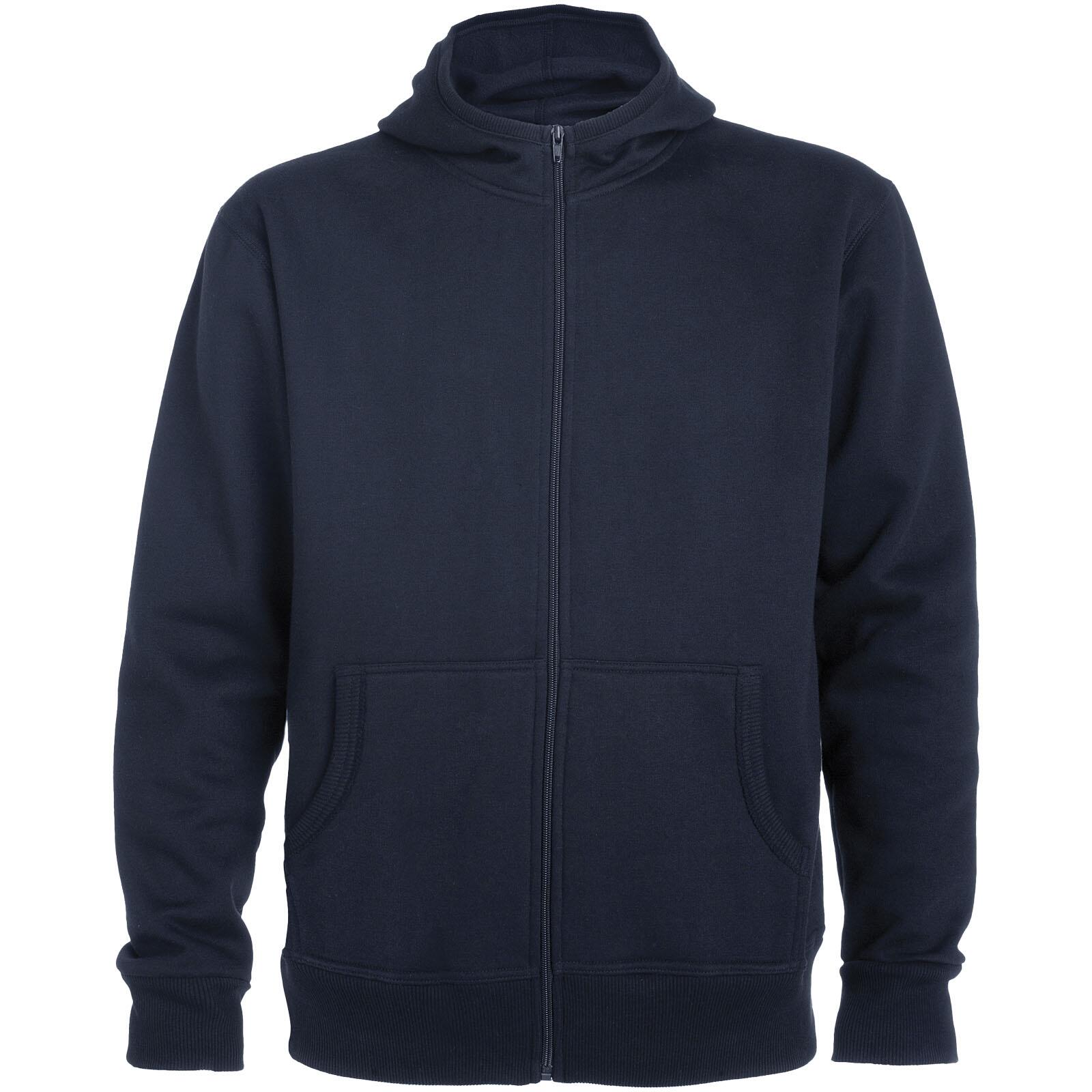 Roly Montblanc Unisex-Kapuzenpullover mit Reißverschluss