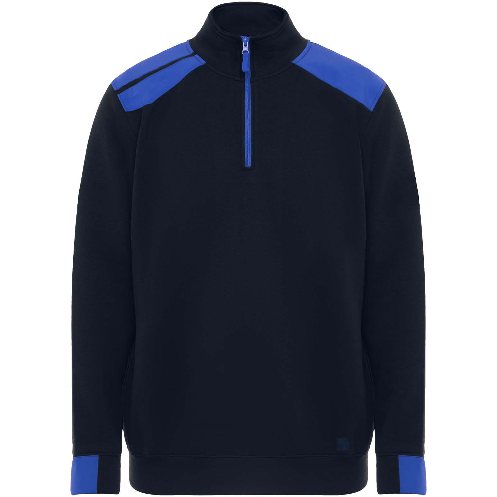 Roly WRK Maverick Pullover für Herren mit halbem Reißverschluss, 280 g/m²