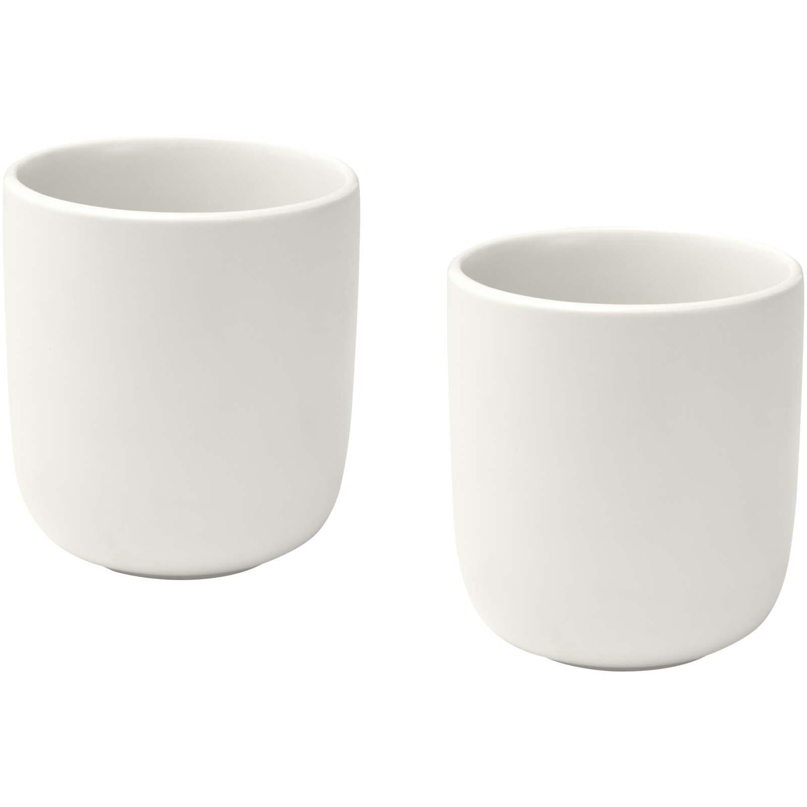 Seasons Male keramische bekers van 200 ml - set van 2