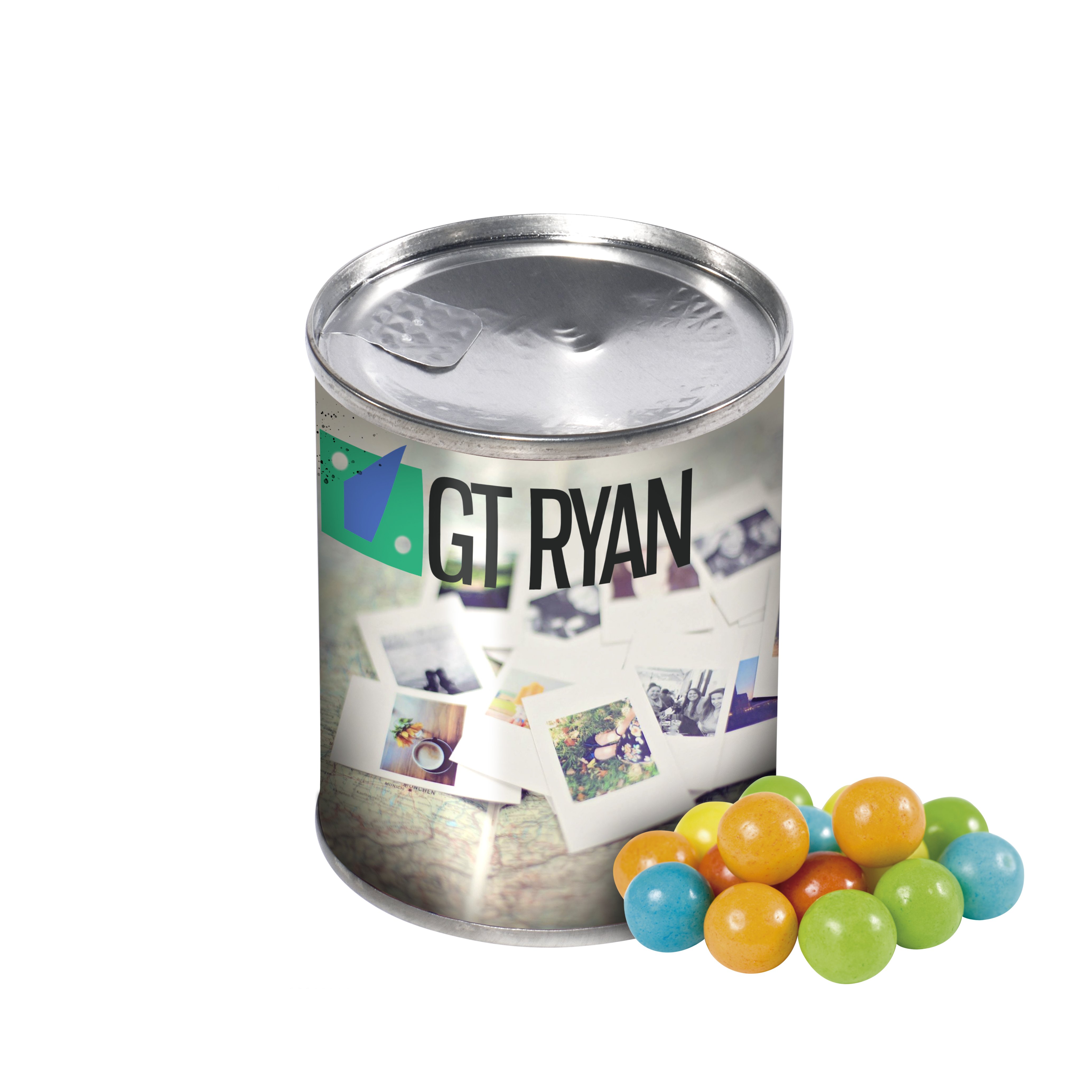 Snacks & More blikje met snoepjes of snacks | Chocolade | Eten & drinken