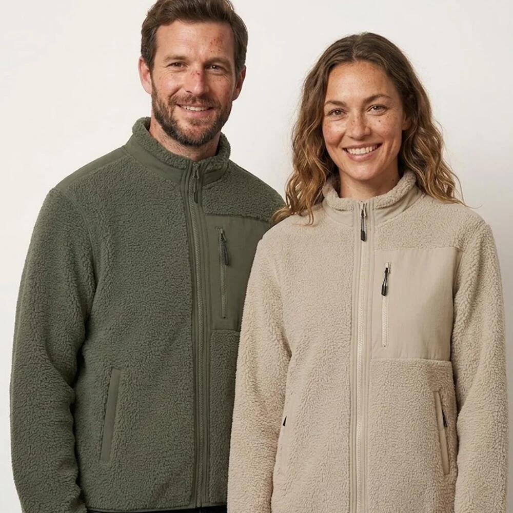 Stanley & Stella Brooker sherpa jas unisex STJU248