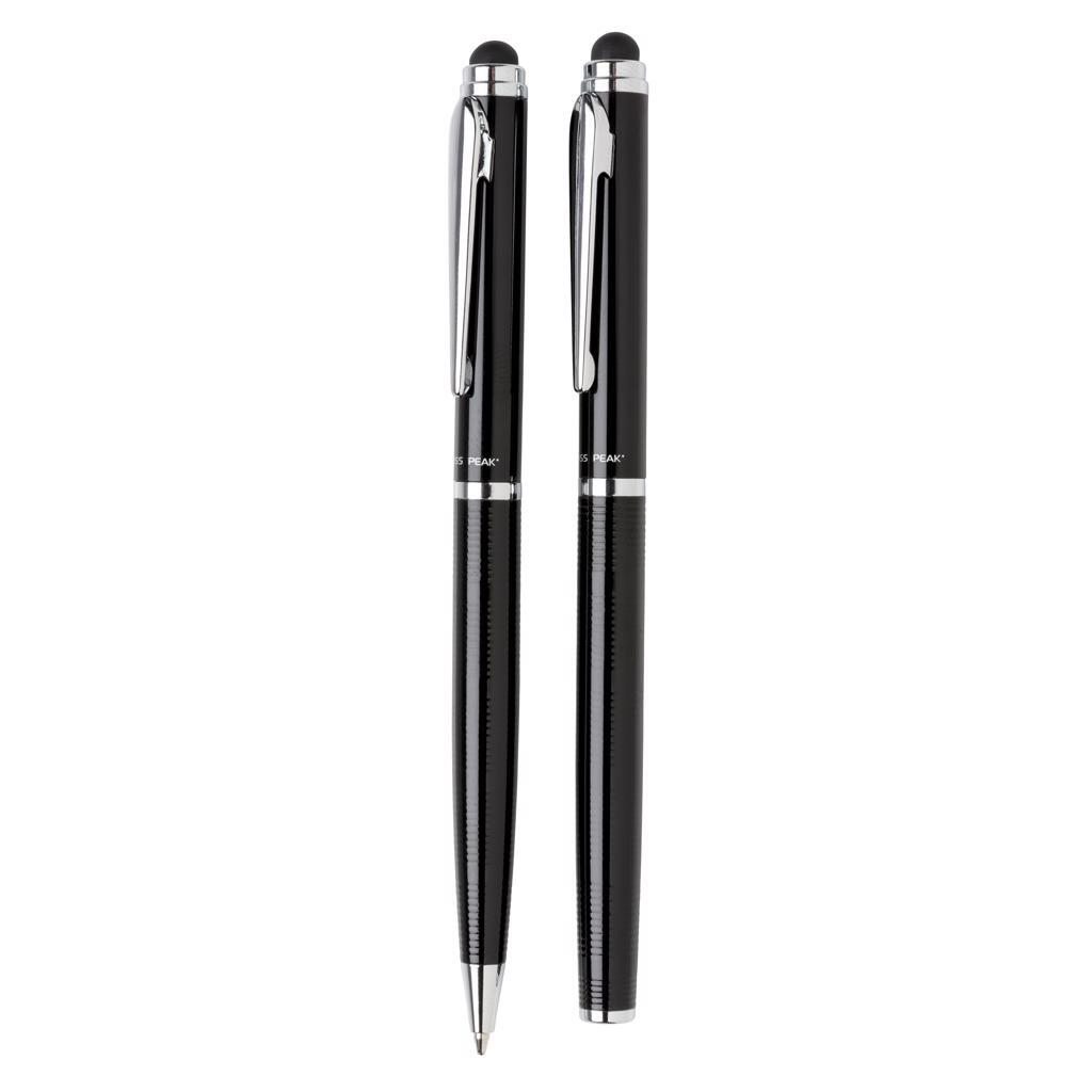 Swiss Peak Deluxe ensemble de stylos à  stylet, encre bleue