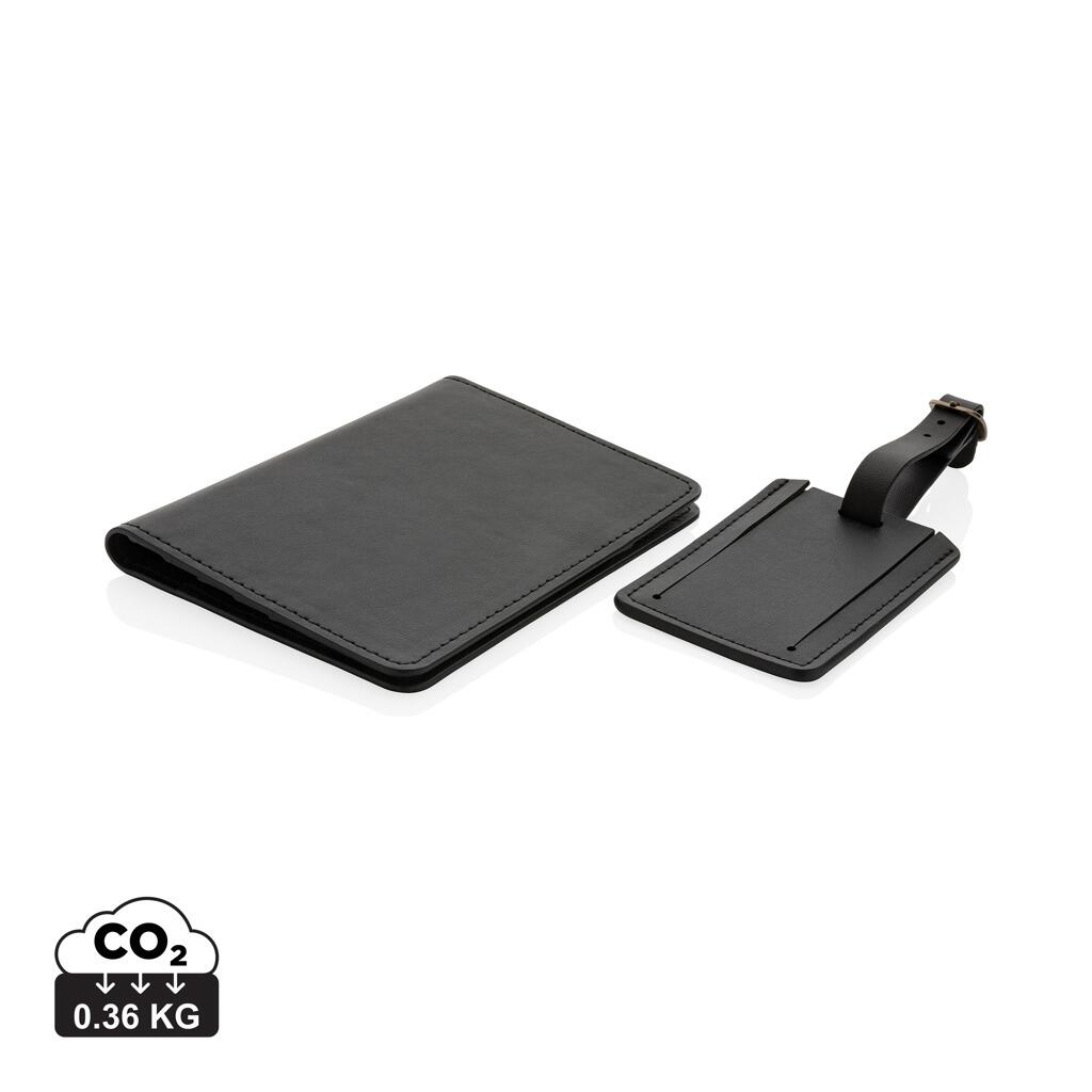 Swiss Peak set de voyage en PU recyclé GRS